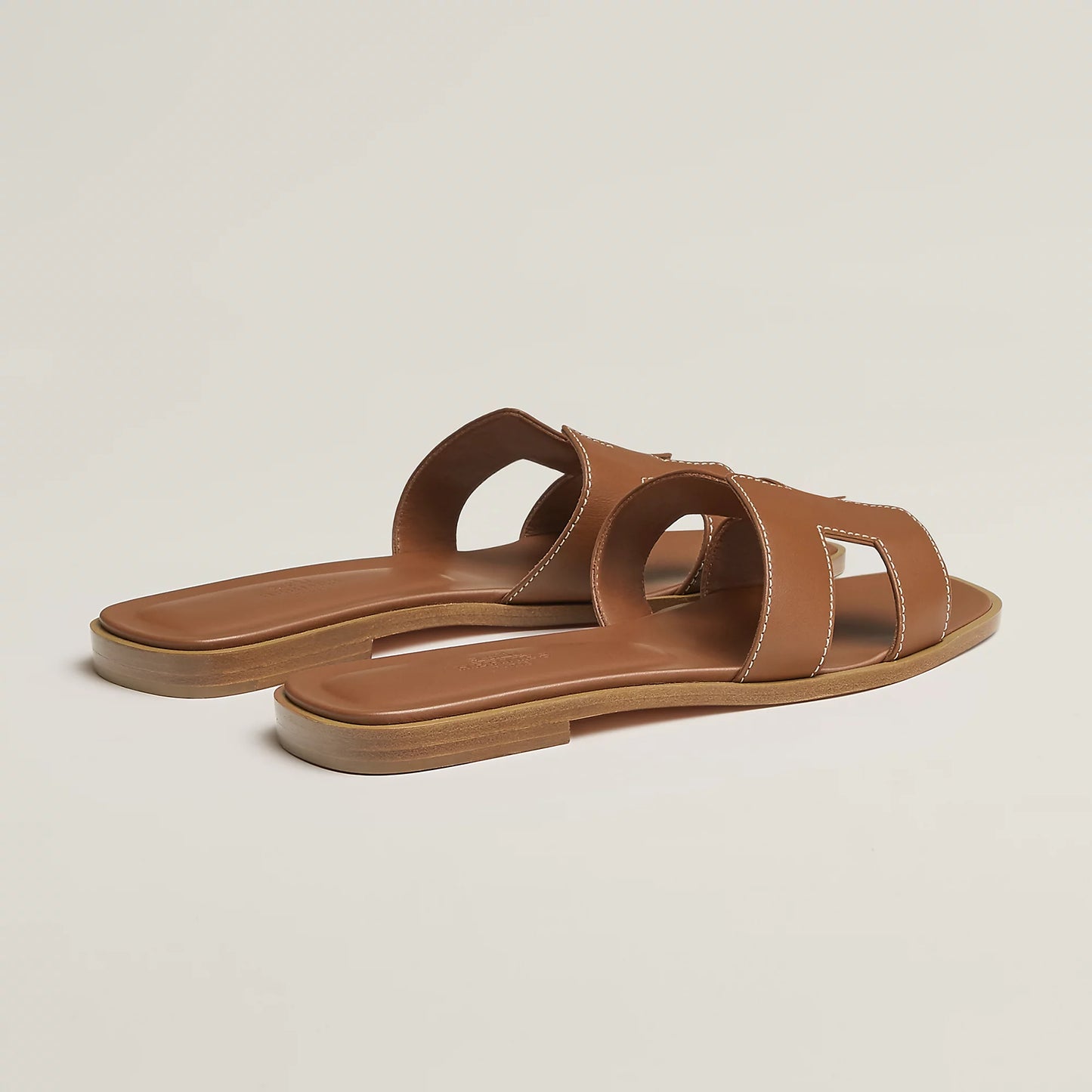 Hermès Oran Sandal in Box Calfskin Leather