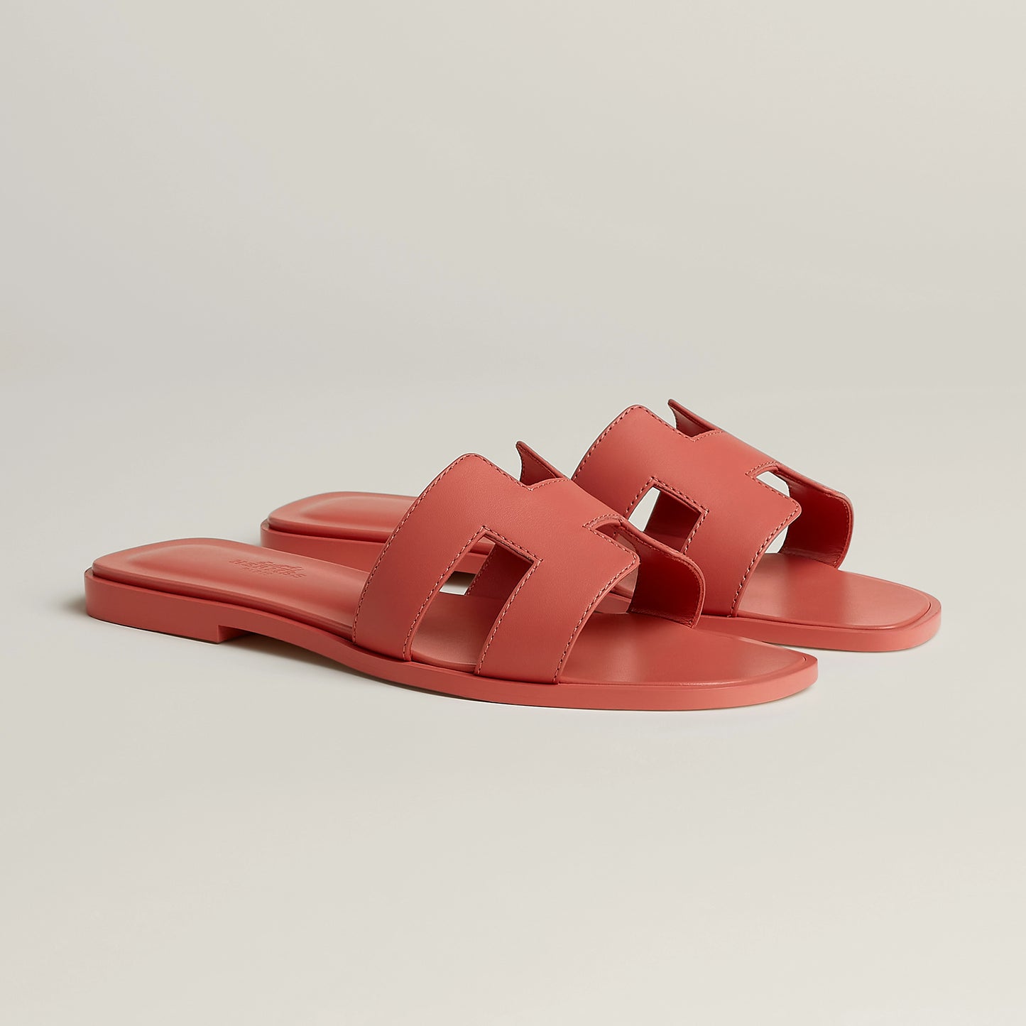 Hermès Oran Sandal in Box Calfskin Leather
