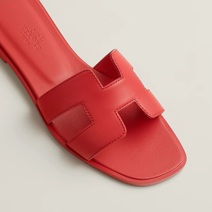 Hermès Oran Sandal in Box Calfskin Leather