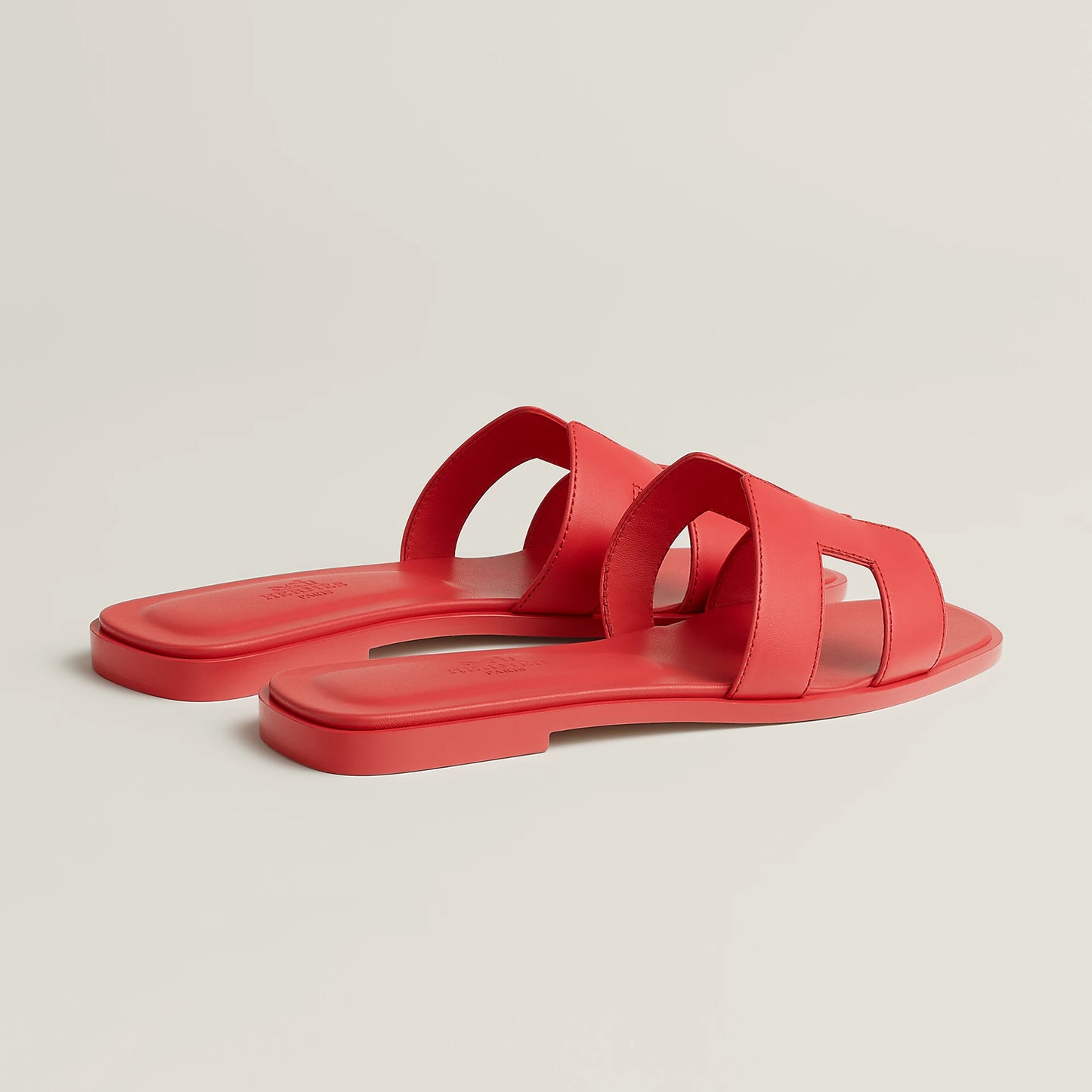 Hermès Oran Sandal in Box Calfskin Leather
