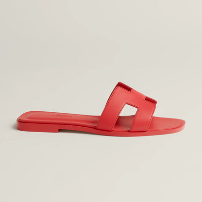 Hermès Oran Sandal in Box Calfskin Leather