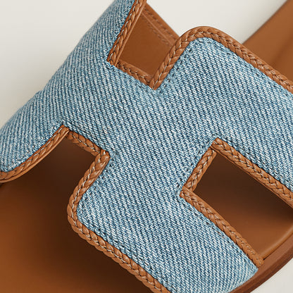 Hermès Oran Sandal in Box Calfskin Leather