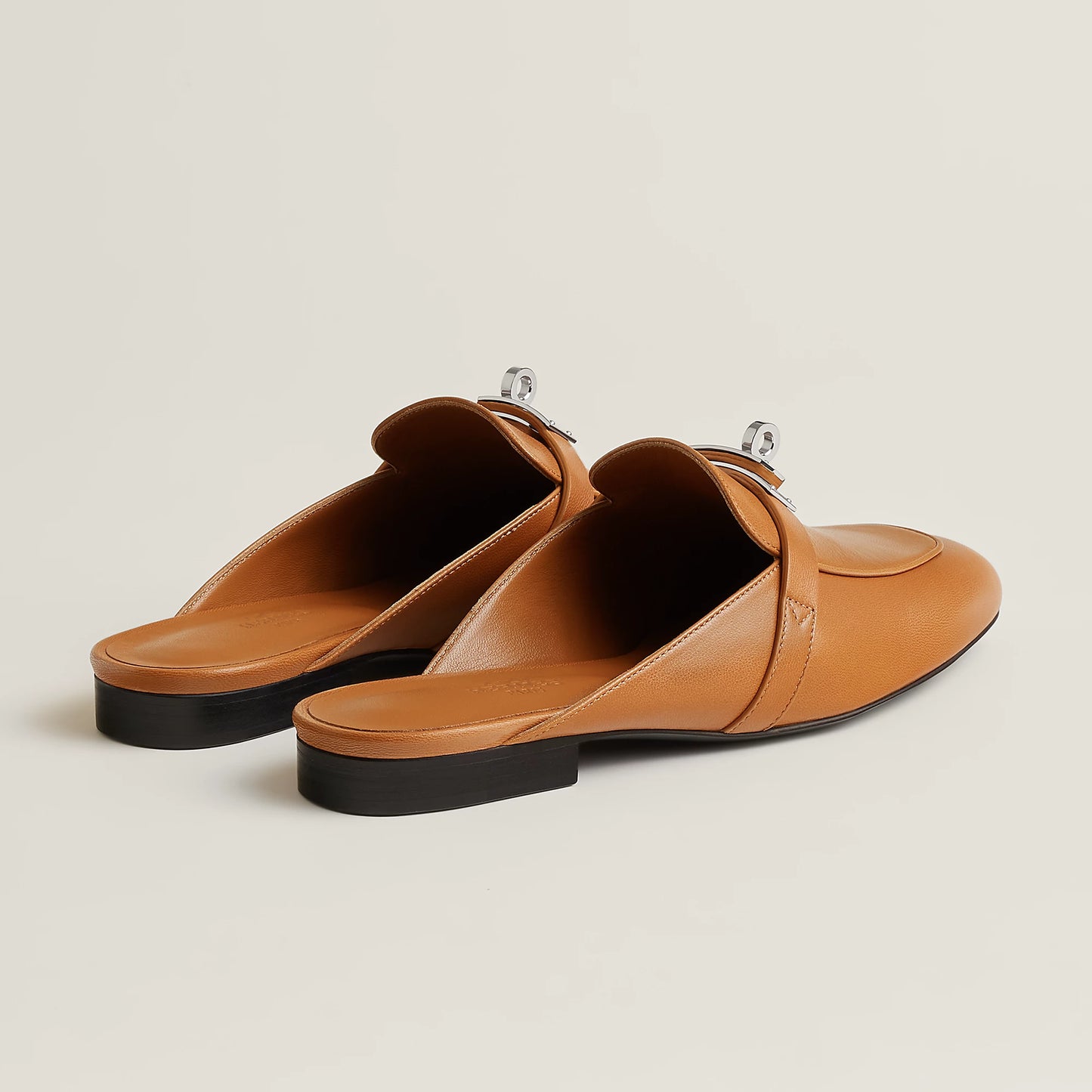 Hermès Oz Goatskin Kelly Buckle Mule