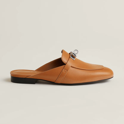 Hermès Oz Goatskin Kelly Buckle Mule