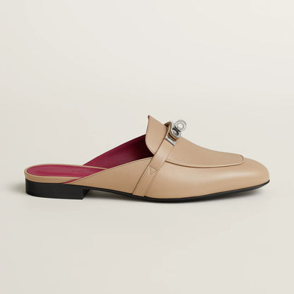 Hermès Oz Goatskin Kelly Buckle Mule