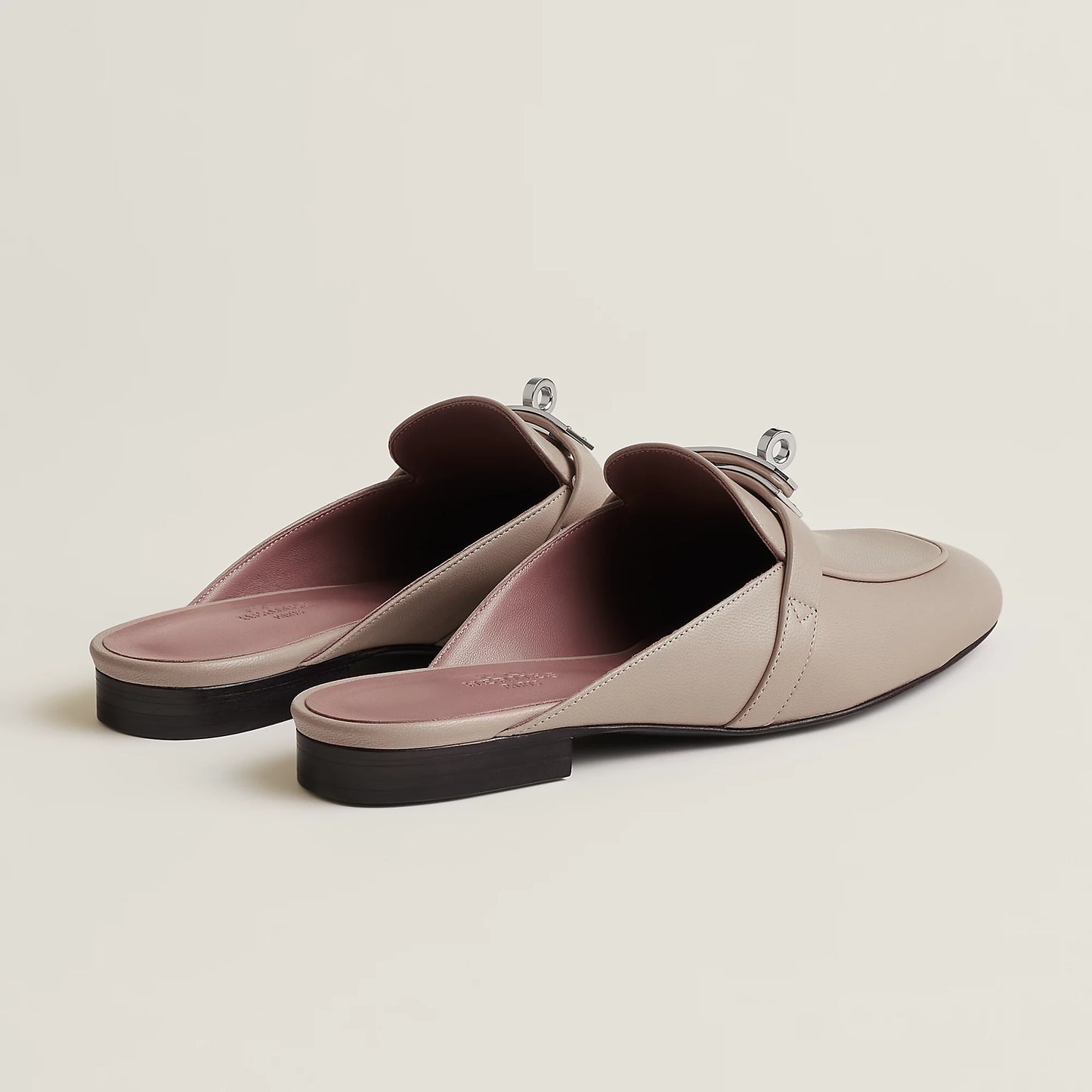Hermès Oz Goatskin Kelly Buckle Mule