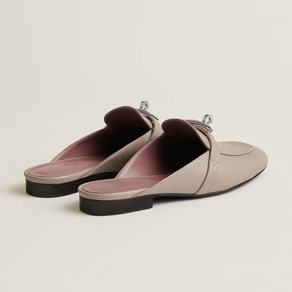 Hermès Oz Goatskin Kelly Buckle Mule