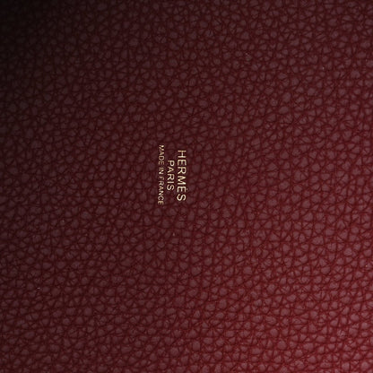 Picotin Lock 22 MM Tote Clemence Leather Rouge H - NEESTRA