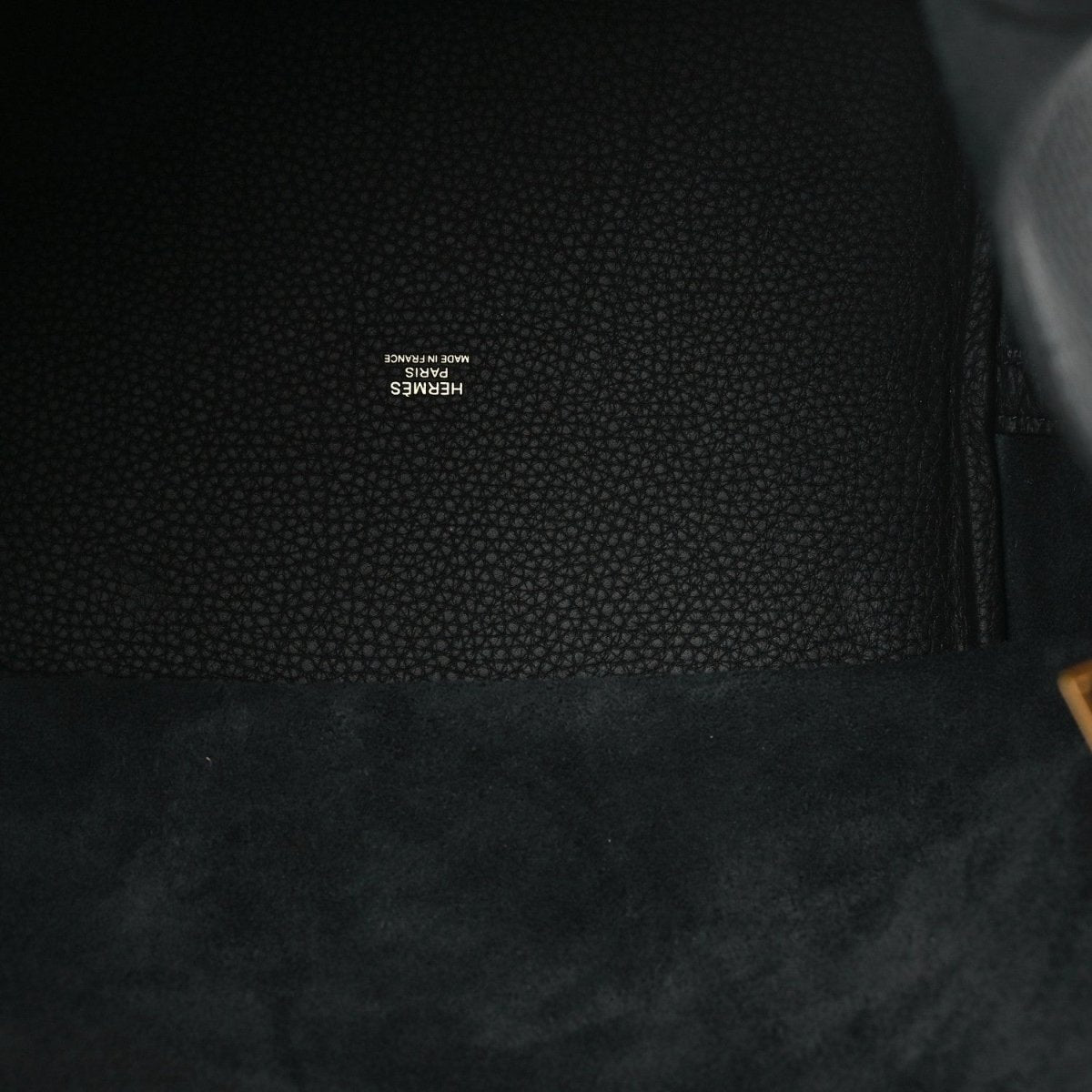 Taurillon Clemence Picotin Lock 22 MM Tote Black - NEESTRA