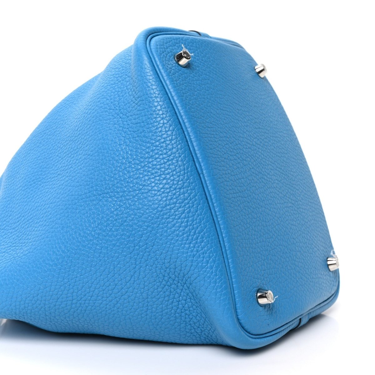 Taurillon Clemence Picotin Lock 22 MM Tote Bleu Frida - NEESTRA