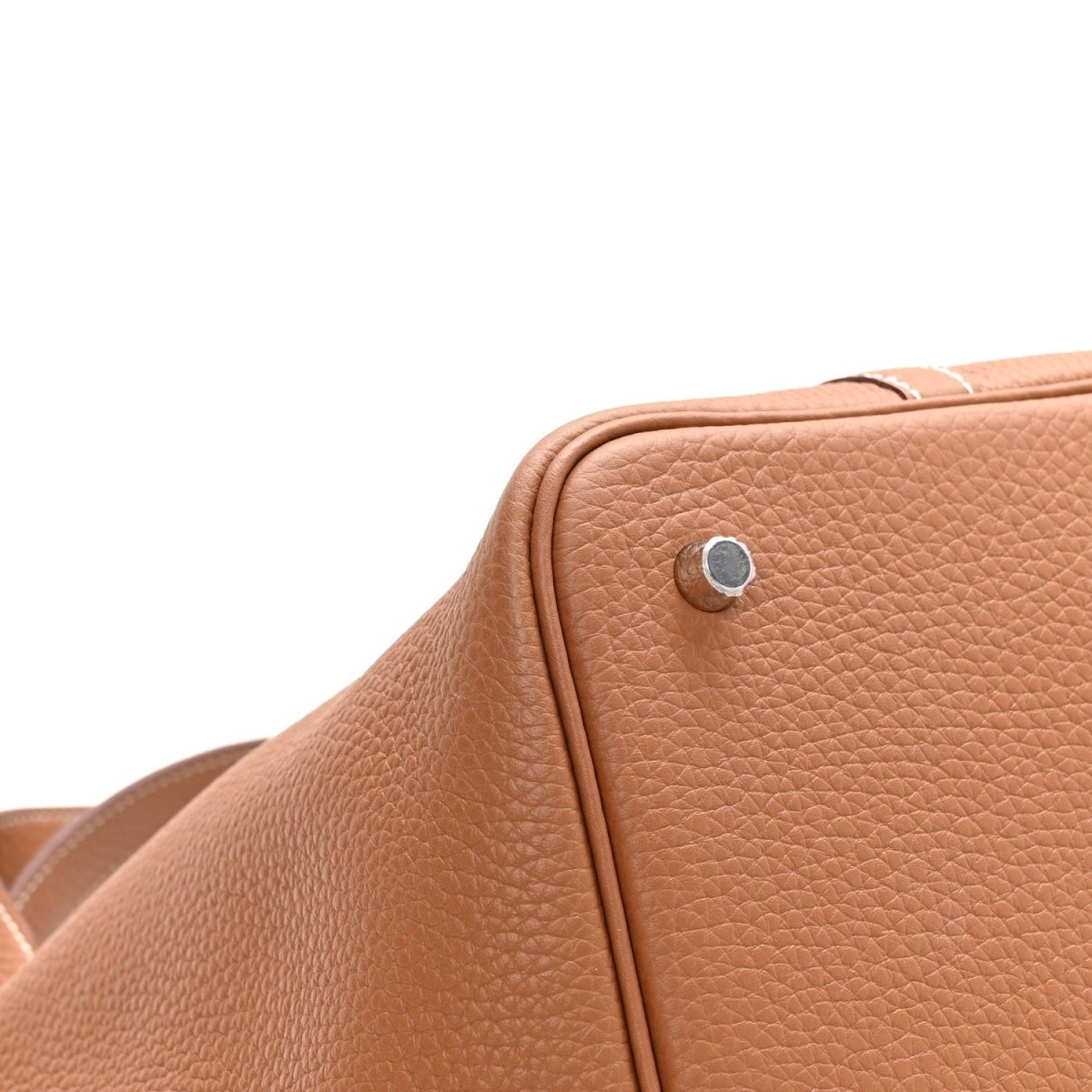 Taurillon Clemence Picotin Lock 22 MM Tote Gold - NEESTRA