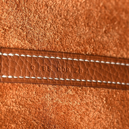 Taurillon Clemence Picotin Lock 22 MM Tote Golden Brown - NEESTRA