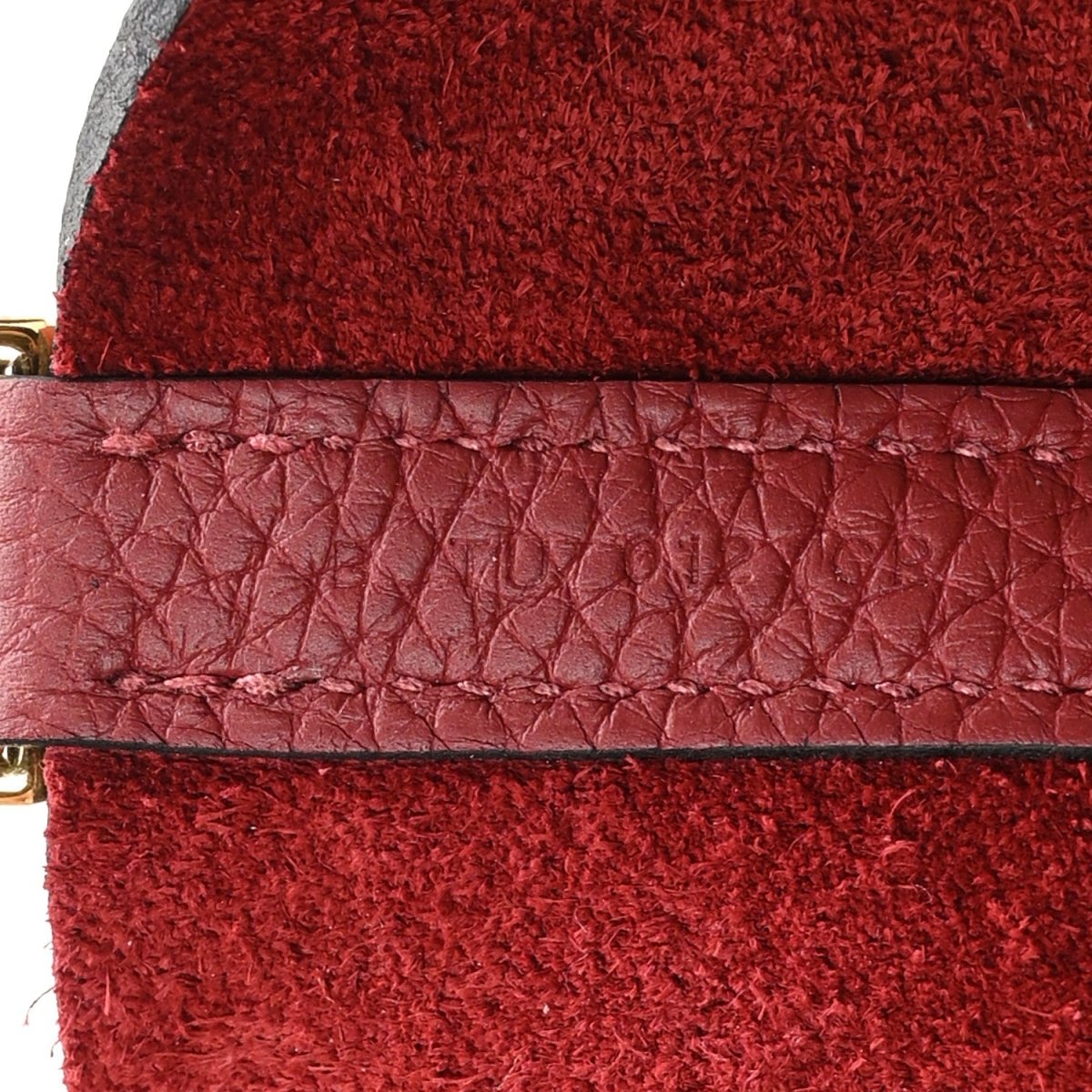 Taurillon Clemence Picotin Lock 22 MM Tote Rouge H - NEESTRA